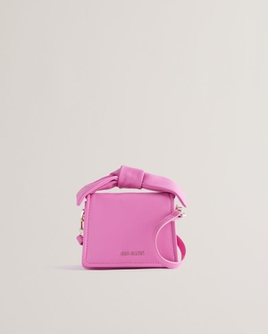 Sac Crossbody Ted Baker Mini Bow Knot Rose Clair Femme | AQI-15592748